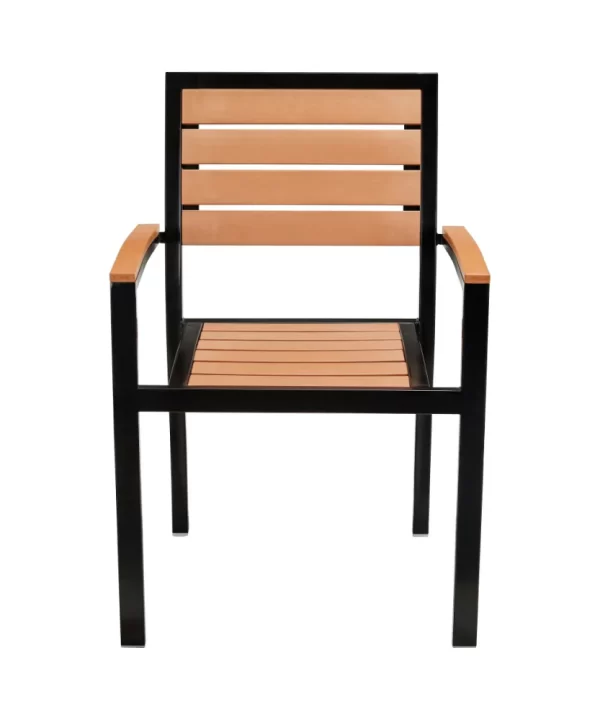 Baga MS Outdoor Chair With Pine Wood Blocks