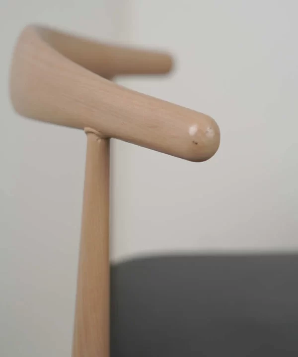 Hansa Light - Metal Restaurant Chair with Wooden Finish - Image 5