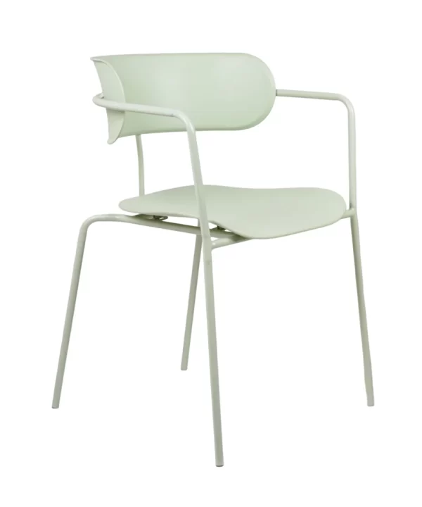 Siren Light Metal Cafe Chair - Image 2