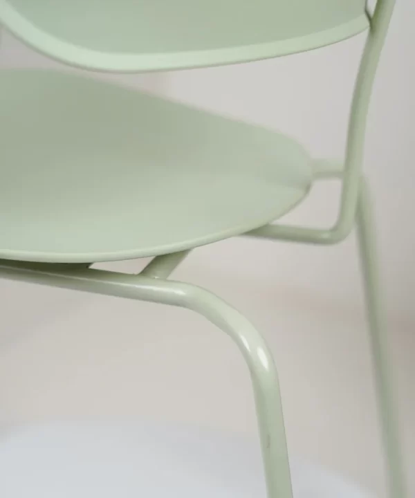 Siren Light Metal Cafe Chair - Image 4