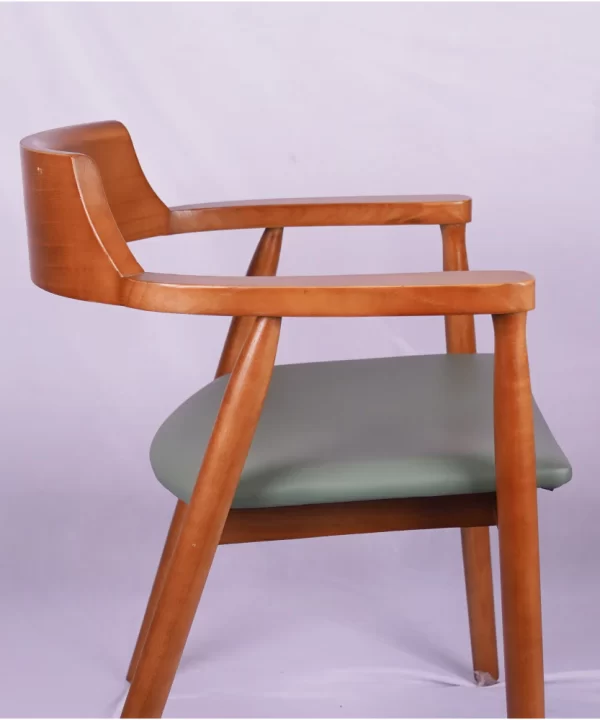 Tinder Dark Wooden Dining Chair - Image 6