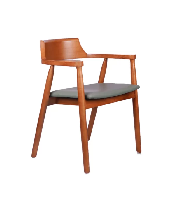 Tinder Dark Wooden Dining Chair - Image 5
