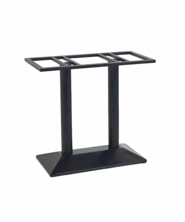 Diamond Box Double Pillar Table Base Designer Top - Image 3
