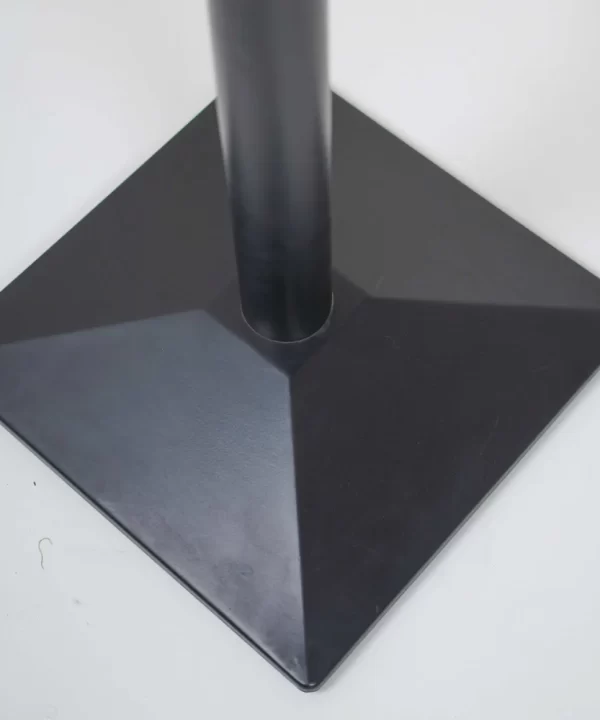 Diamond Single Pillar Restaurant Table Base - Image 3