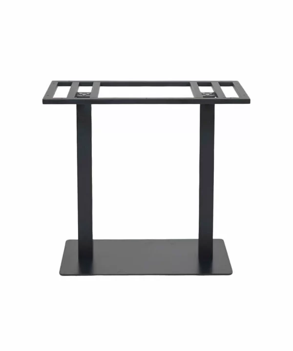 Icon MS Double Pillar Table Base Wooden Top - Image 2