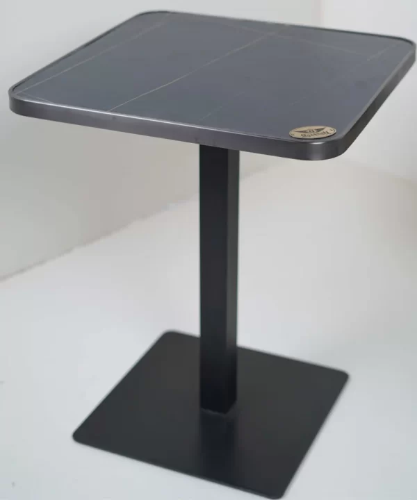 Icon MS Single PIllar Tile Top With Medal Edge Banding - Image 2