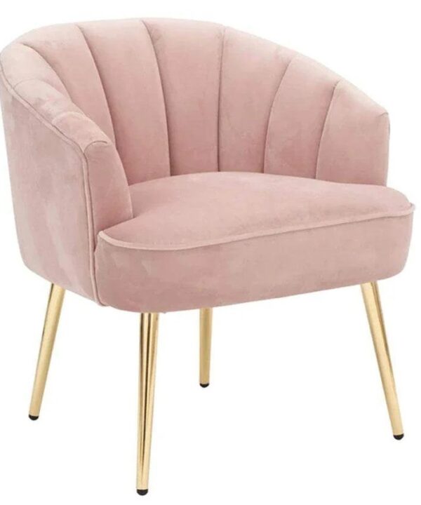 Blush Accent Chair in Pink GHWC003 - Image 3