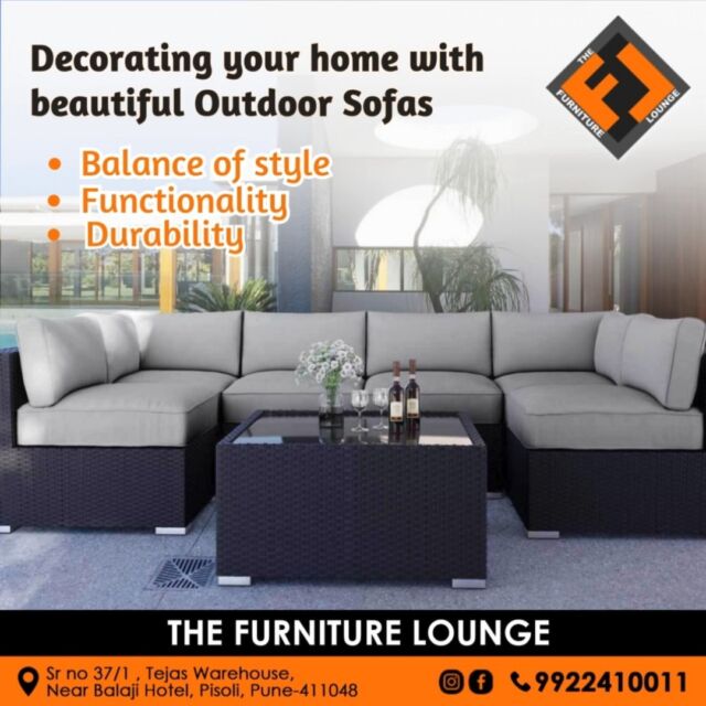 Designed to blend style, comfort, and durability, these sofas create a cozy and chic vibe in your garden, patio, or balcony.
-
Redefine relaxation, a stylish way! 🌿✨
📌Visit us at Sr no 37/1, Tejas Warehouse, Near Balaji Hotel, Pisoli, Pune-411048
📞 Call us: 9922410011
📍 Step into The Furniture Lounge in Pune.
-
-
-
-
-
#TheFurnitureLounge #OutdoorFurniture #LuxurySeating #PatioGoals #OutdoorSofas #HomeDecorEssentials #StyleMeetsComfort #GardenVibes #ModernLiving #FunctionalDesign #DurableFurniture #RelaxInStyle #FurnitureLove #OutdoorLifestyle #QualityMatters